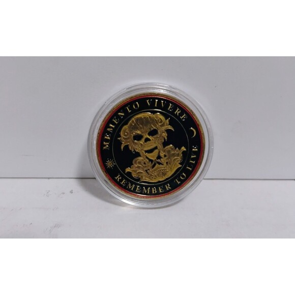 COLLECTOR CHALLENGE TABLE TOP GAMING 5 COIN LOT SUN & MOON MEMENTO VIVERE ETC - Picture 5 of 7